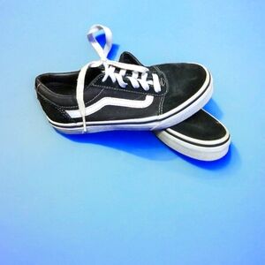 Kids Black Old Skool Vans